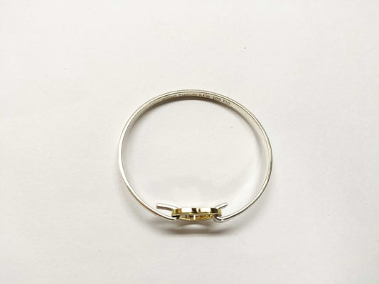 Tiffany & Co. 925/750 Heart Bangle Bracelet/Bangle