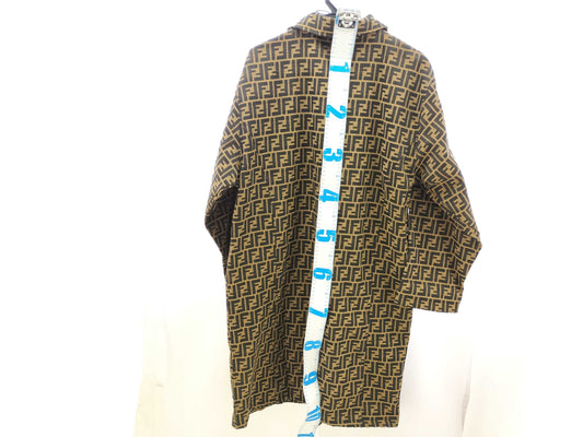FENDI Zucca pattern coat