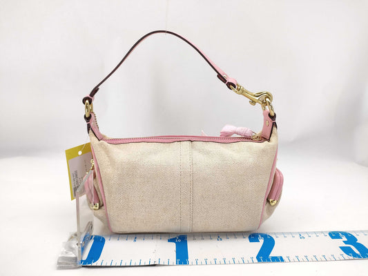 COACH 42673 Canvas Leather Logo Pouch Pouch