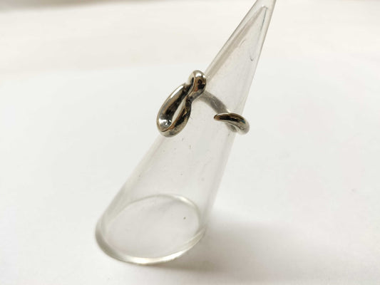 Tiffany & Co. Open Heart Ring in Silver