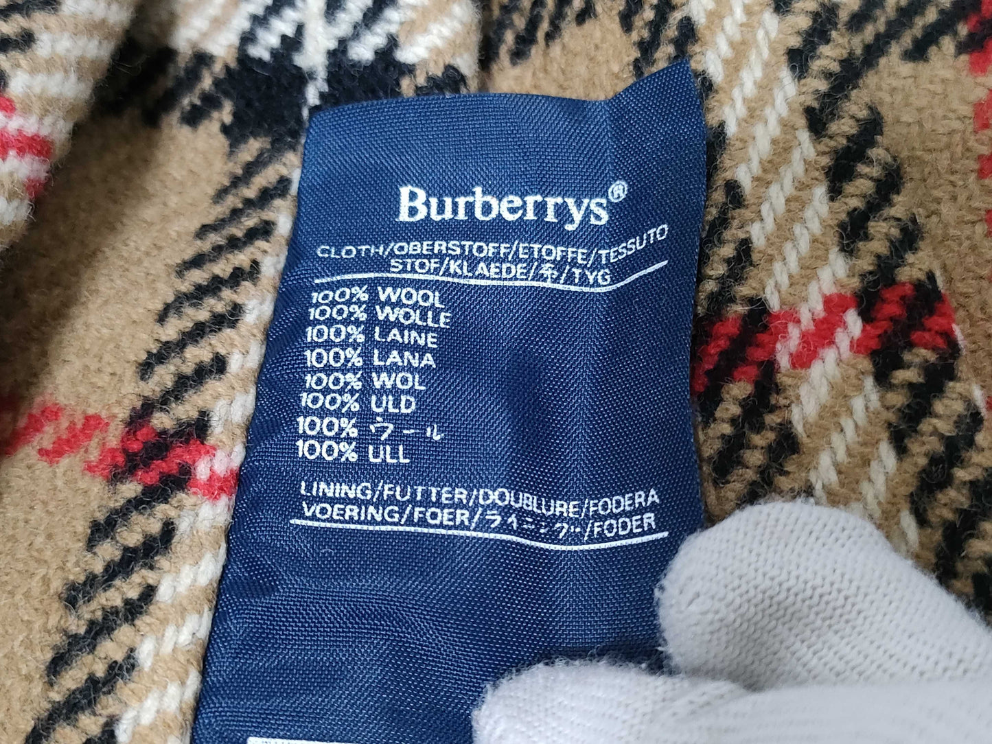 Burberrys Nova Check Coat