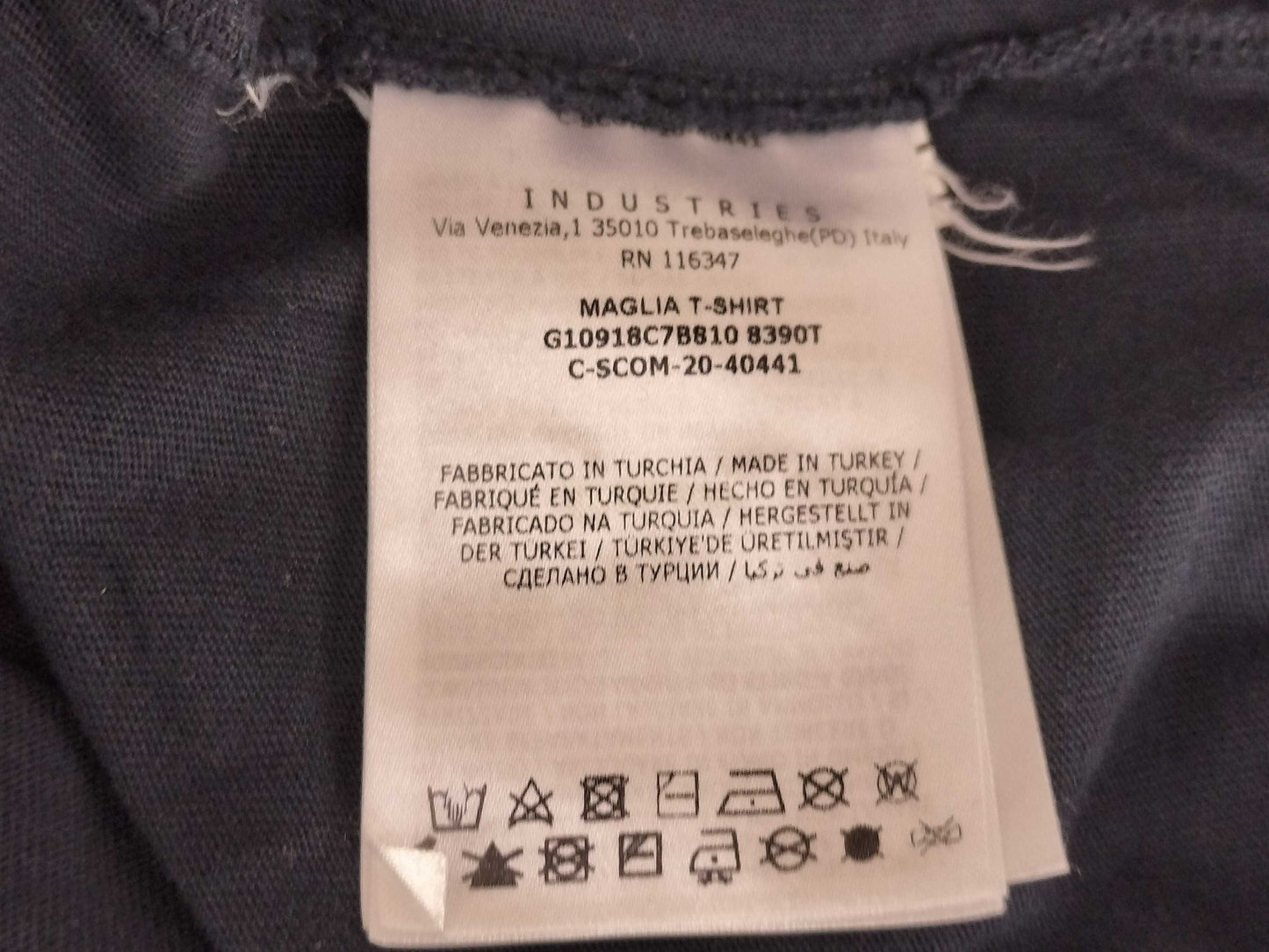 MONCLER Striped T-shirt G10918C7B810 T-shirt