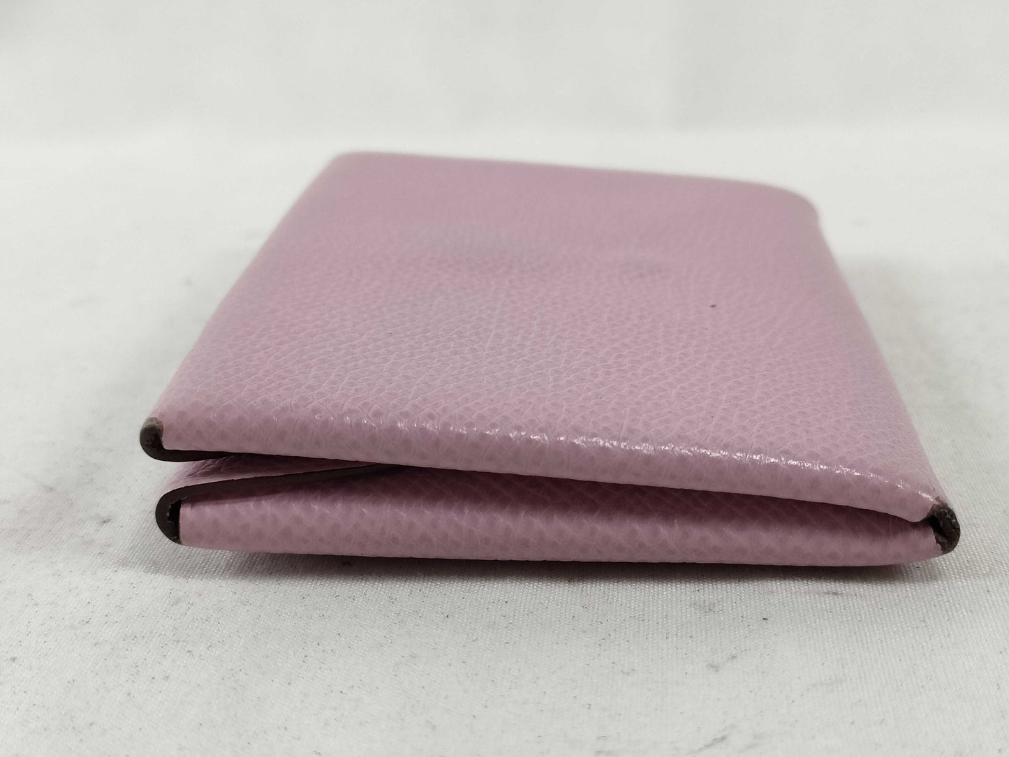 HERMES Calvi Duo Pink Coin Case