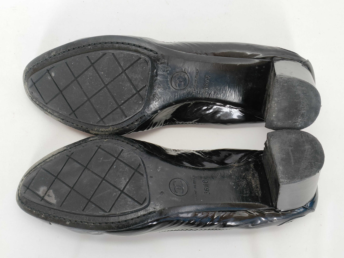 CHANEL Coco Mark Heel Pumps Pumps