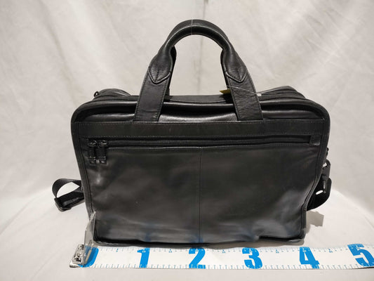 TUMI TUMI 96141DH Leather Briefcase Business Bag