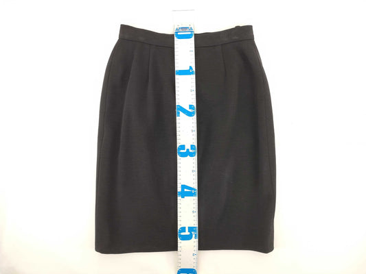 CHANEL Skirt Coco Mark Black Skirt