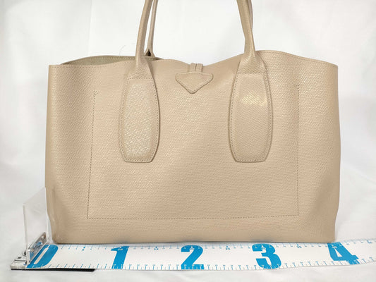 LONG CHAMP Leather Tote Bag Tote Bag