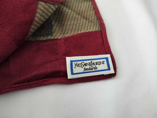 Yves Saint Laurent Large Shawl Scarf with Tag