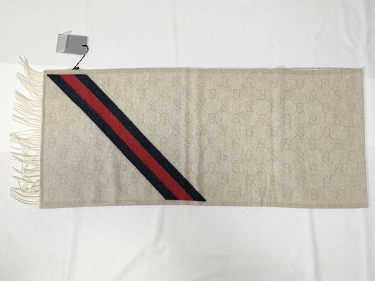 GUCCI GUCCI Scarf 3G200 Beige 9568 Scarf