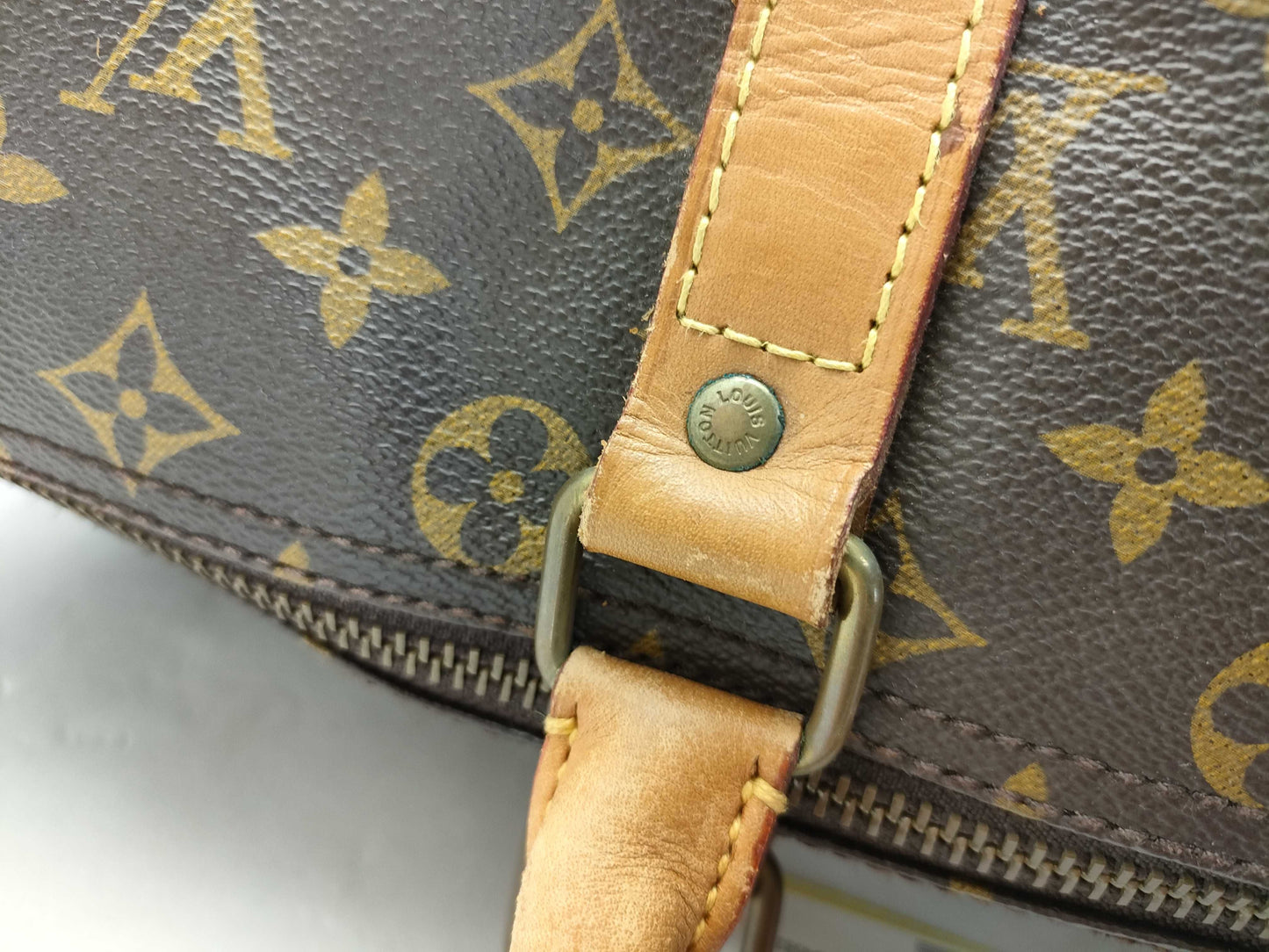 LOUIS VUITTON Monogram Old Keypol 45 Boston Bag