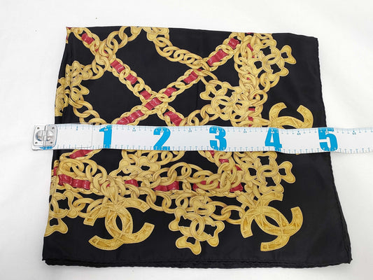 CHANEL CHANEL Chain Design Scarf Scarf