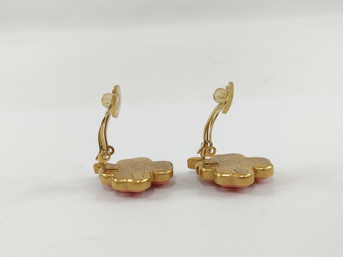 CHANEL Clover Earrings