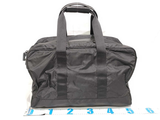 PRADA Nylon Boston Bag, 2-Way, Black Nylon Boston Bag