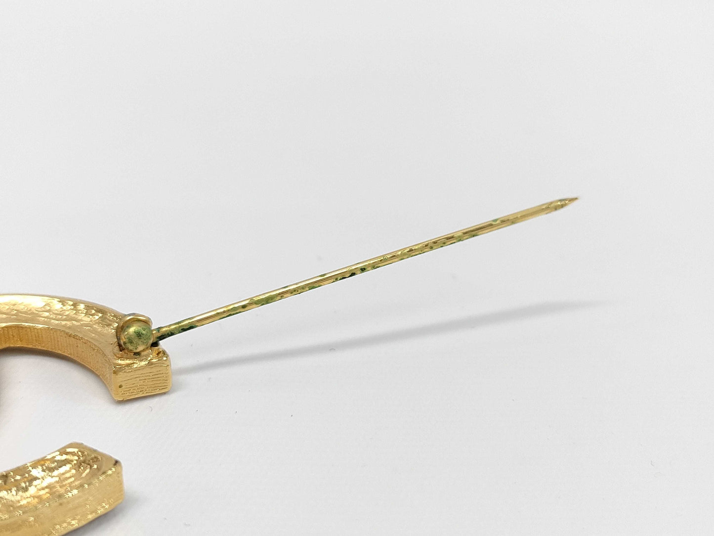 CHANEL Cocomark Rhinestone 174 Brooch Brooch