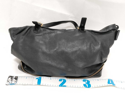 Chloe Leather Fringe Tote Bag