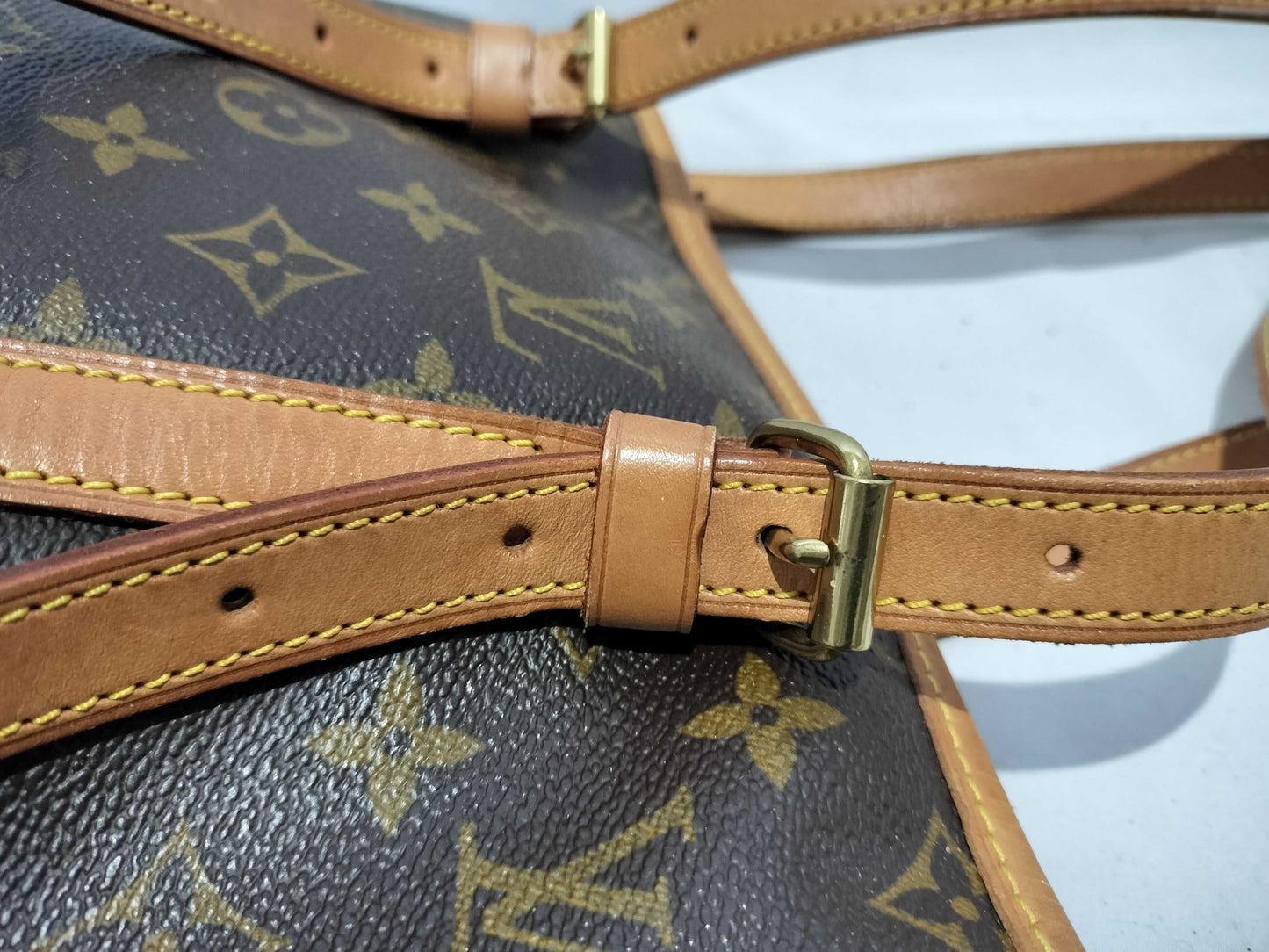 LOUIS VUITTON Monogram Bucket GM M42236 Monogram Tote Bag