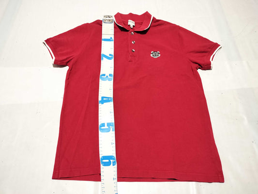 KENZO Tiger Embroidered Polo Shirt Tops