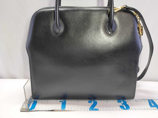 Salvatore Ferragamo Gancini 2-Way Leather Shoulder Bag