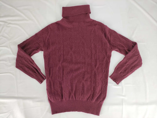 HERMES Cashmere Turtleneck Top