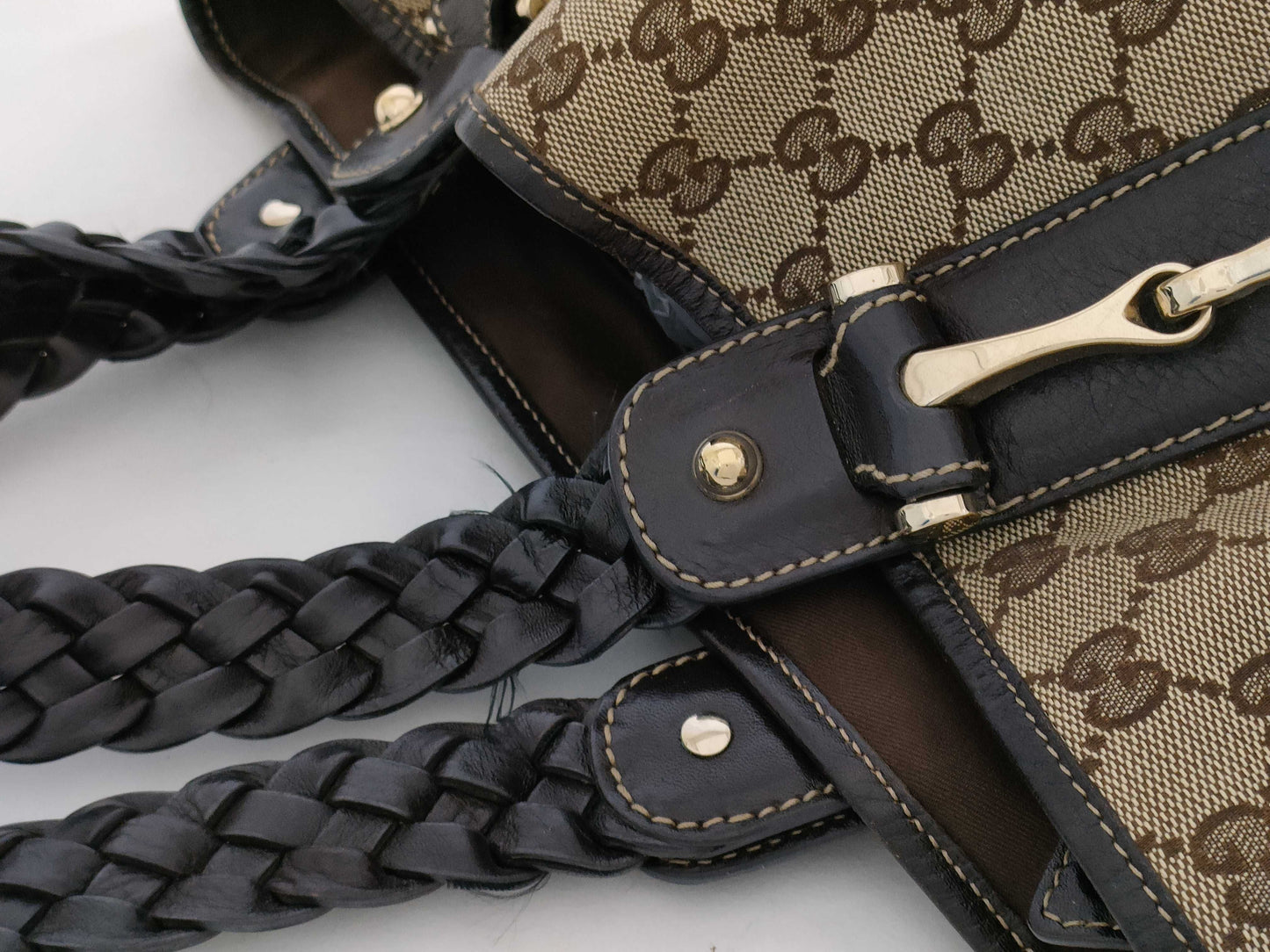 GUCCI GG Canvas 162900 Tote Bag