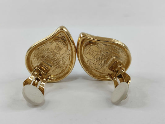 GIVENCHY Earrings with Color Stones and Black Earrings