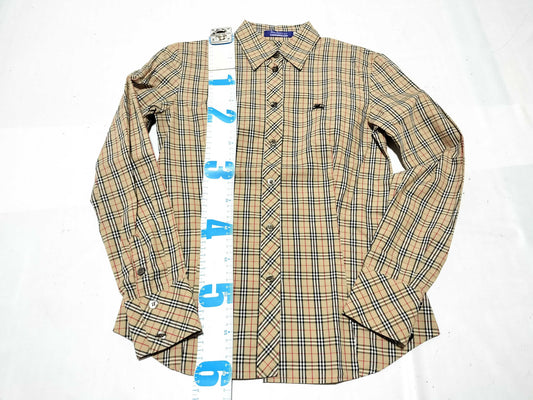 Burberrys Check Shirt Size 38
