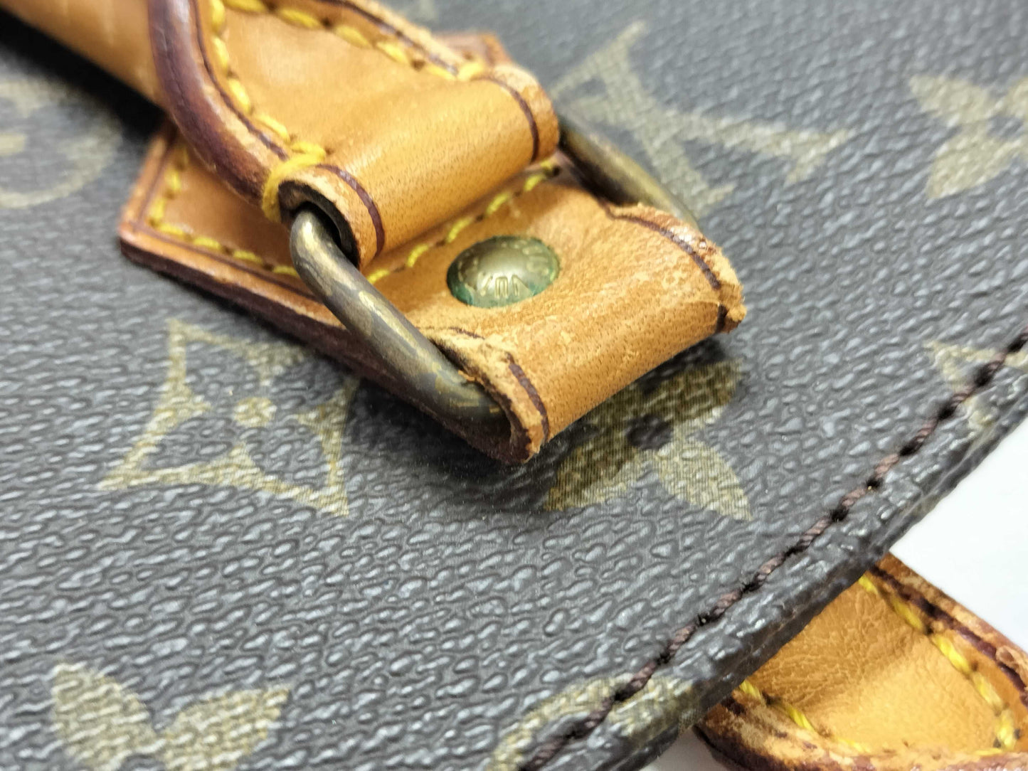 LOUIS VUITTON Monogram Sac Plat Tote Bag