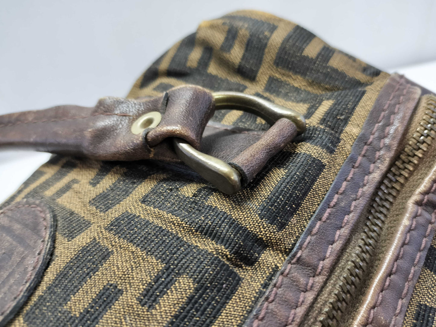 FENDI Zucca pattern handbag