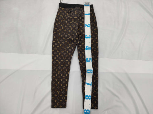 LOUIS VUITTON Monogram Leggings Pants