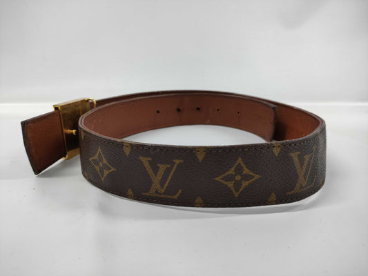 LOUIS VUITTON Monogram Vintage Belt Belt