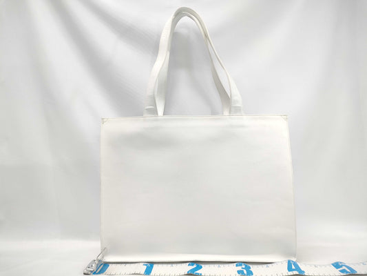 CHANEL Caviar Skin Big Coco Tote Bag White 4th Series Tote Bag