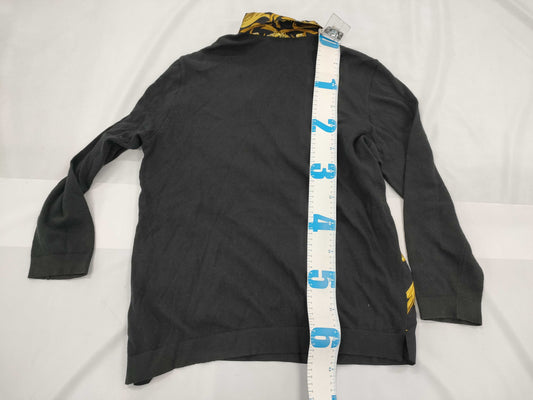 HERMES Chain Pattern Silk Shirt