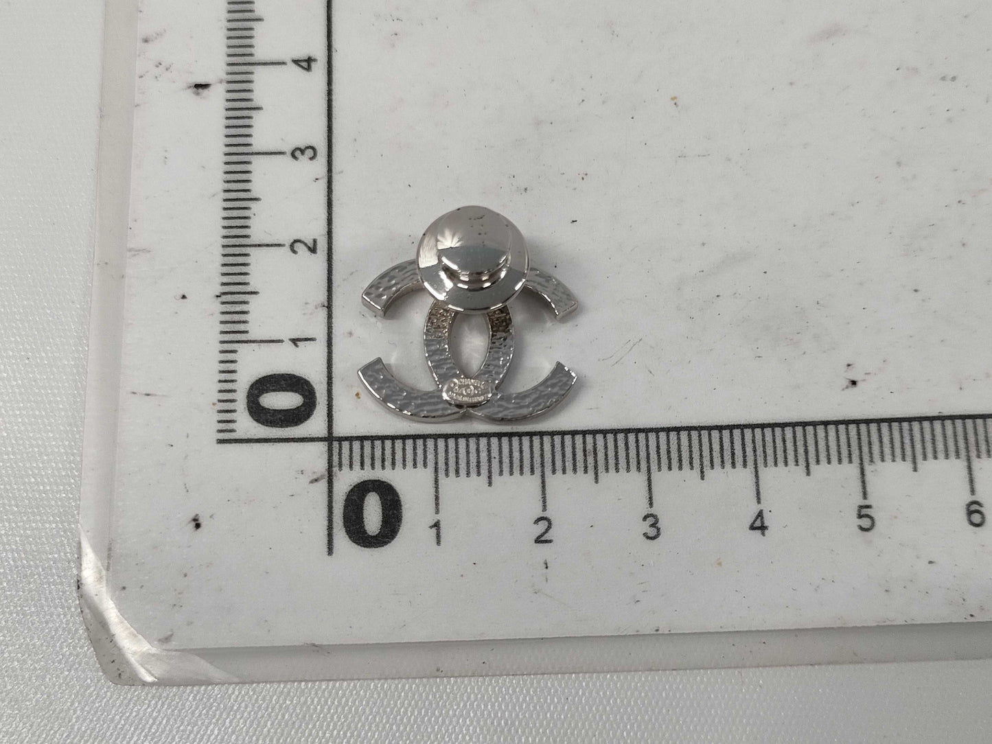 CHANEL Coco Rhinestone Pin Brooch Brooch