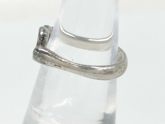 Tiffany & Co. 925 Open Heart Ring Ring