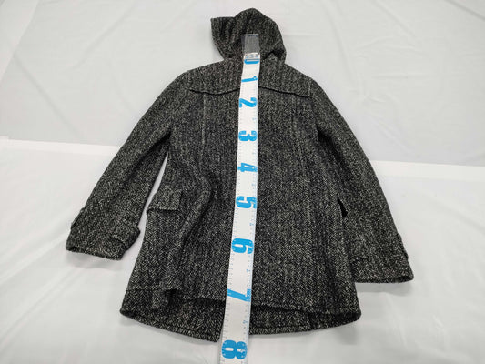 GUCCI 348694 Tweed Duffle Coat