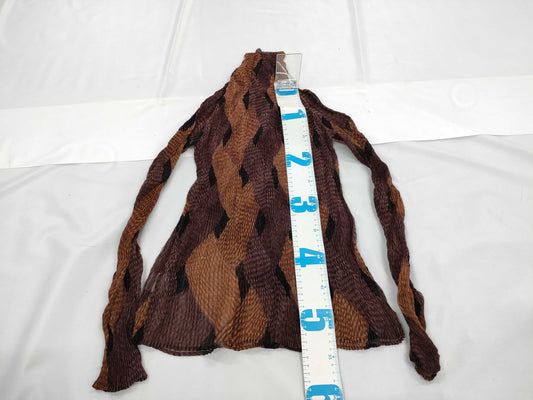 ISSEY MIYAKE Long Sleeve Pleats Please Top