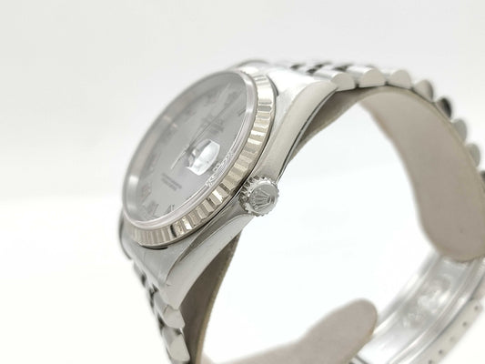 ROLEX 16234 Y448352 Silver Roman Men's Watch