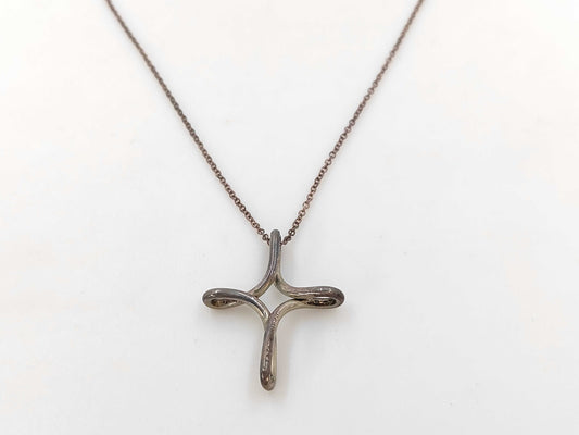 Tiffany & Co. Cross SV925 3.0g Necklace