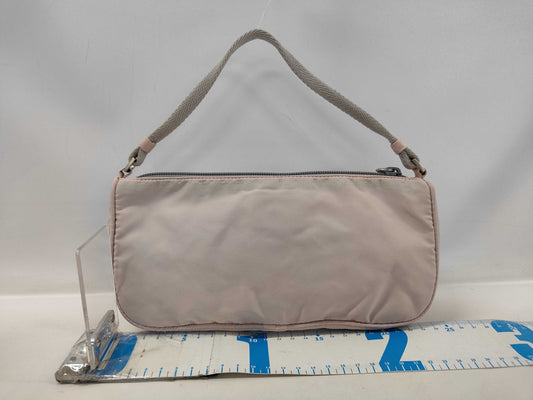 PRADA Nylon Accessory Pouch Pink Handbag
