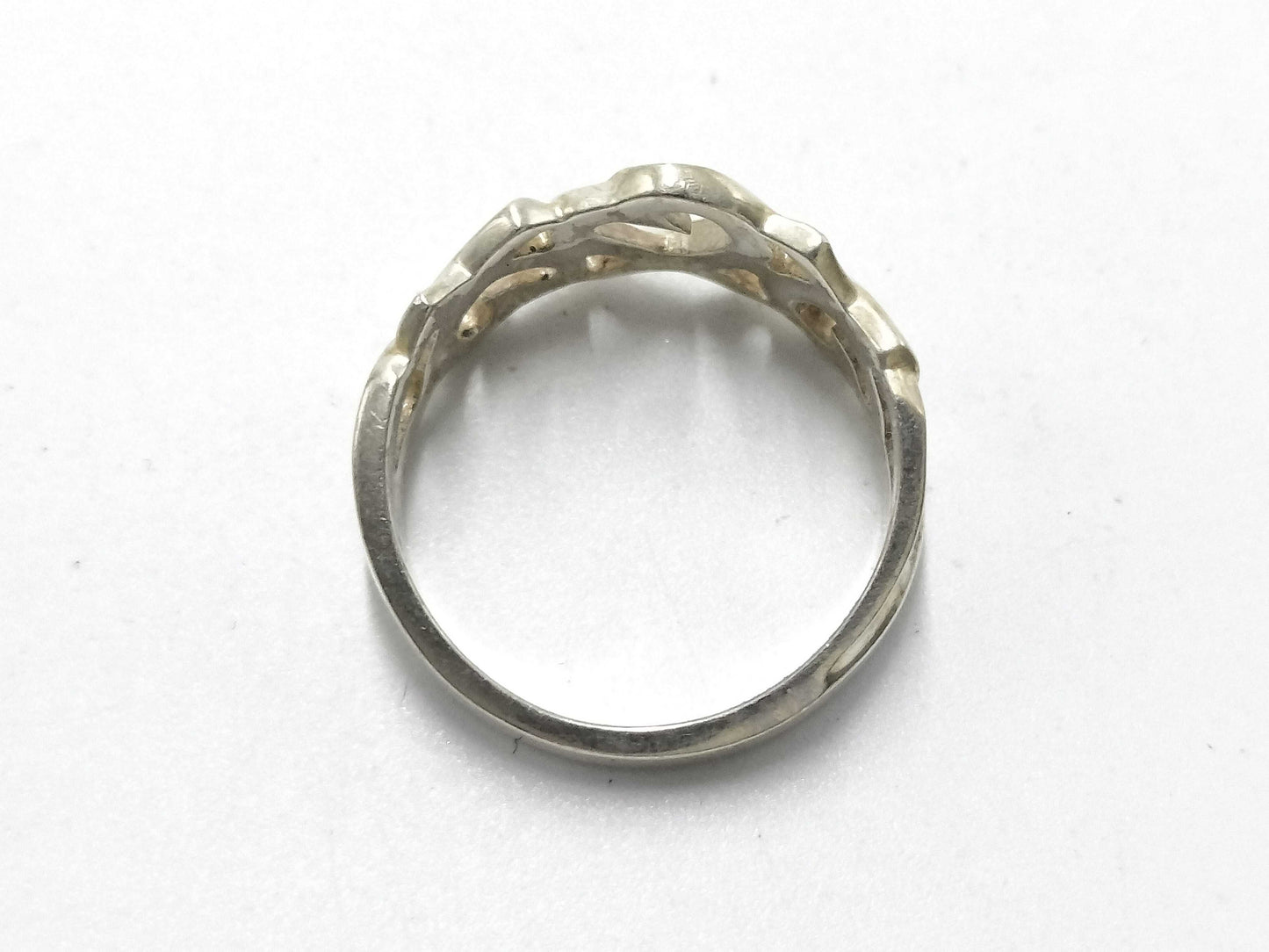 Tiffany & Co. Paloma Picasso Triple Loving Heart Ring in SV925, 2.8g