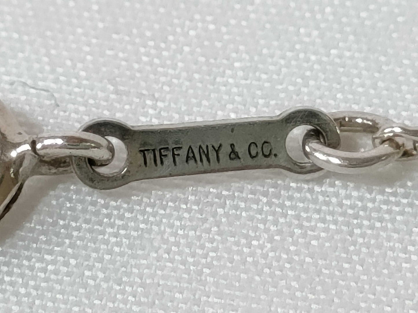 Tiffany & Co. Elsa Peretti Open Heart Pendant Ra Necklace