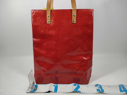 LOUIS VUITTON Vernis Reed MM Handbag
