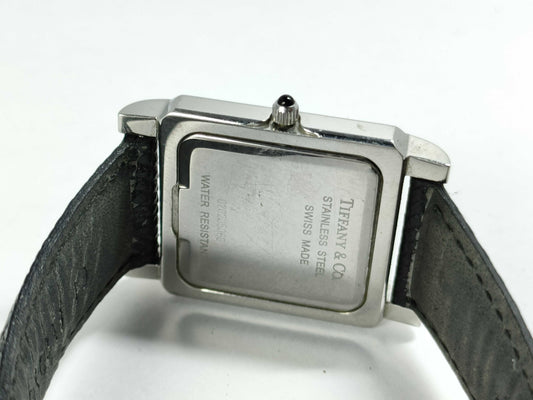 Tiffany & Co. Classic Square Women's Watch with Non-Original Strap