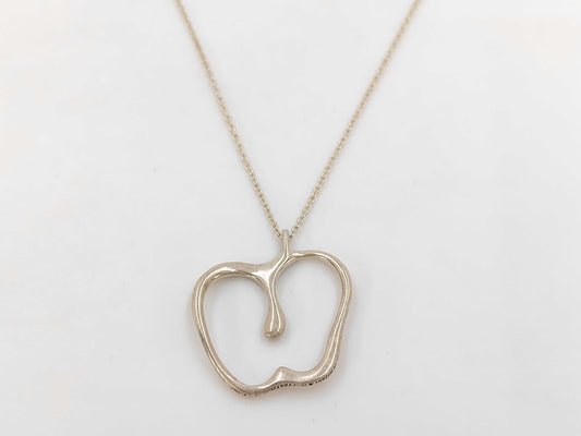 Tiffany & Co. Sterling Silver 925 Apple Necklace 8.1g