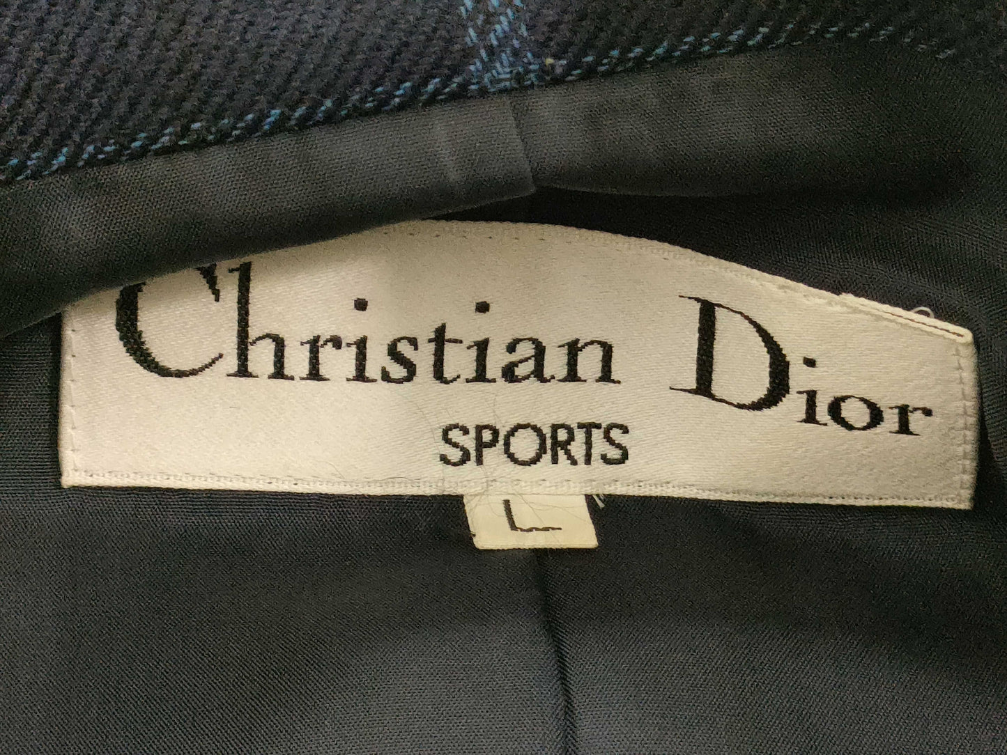 Dior Dior Sport Windowpane Check Jacket