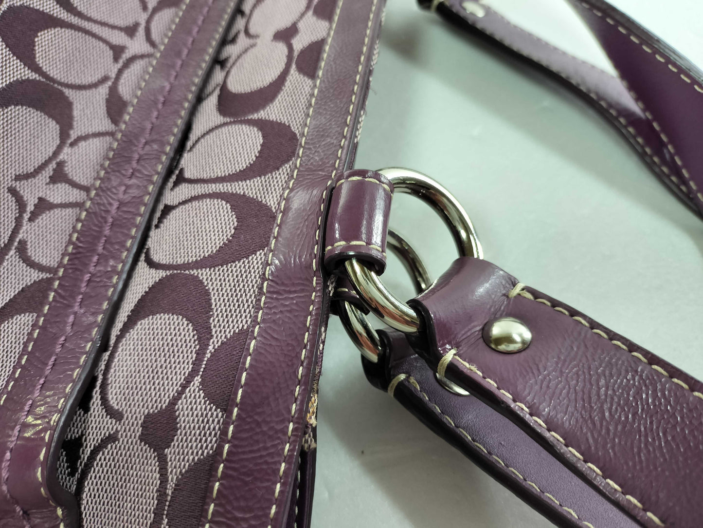 COACH Signature C1063-F14693 Tote Bag