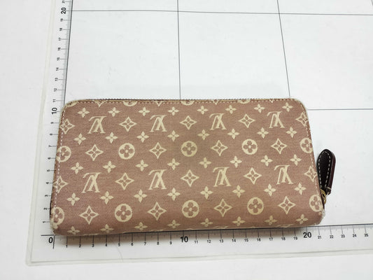 LOUIS VUITTON Monogram Mini Lin Idylle Zippy Wallet