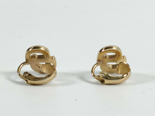 Dior CD logo earrings