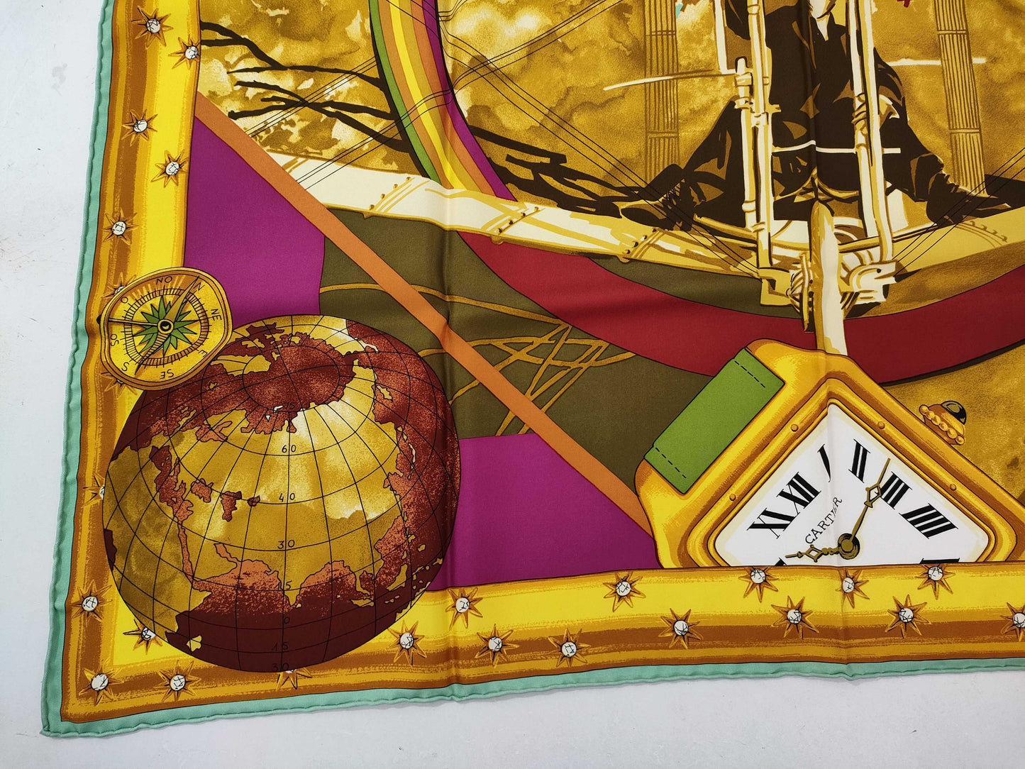 Cartier space design scarf