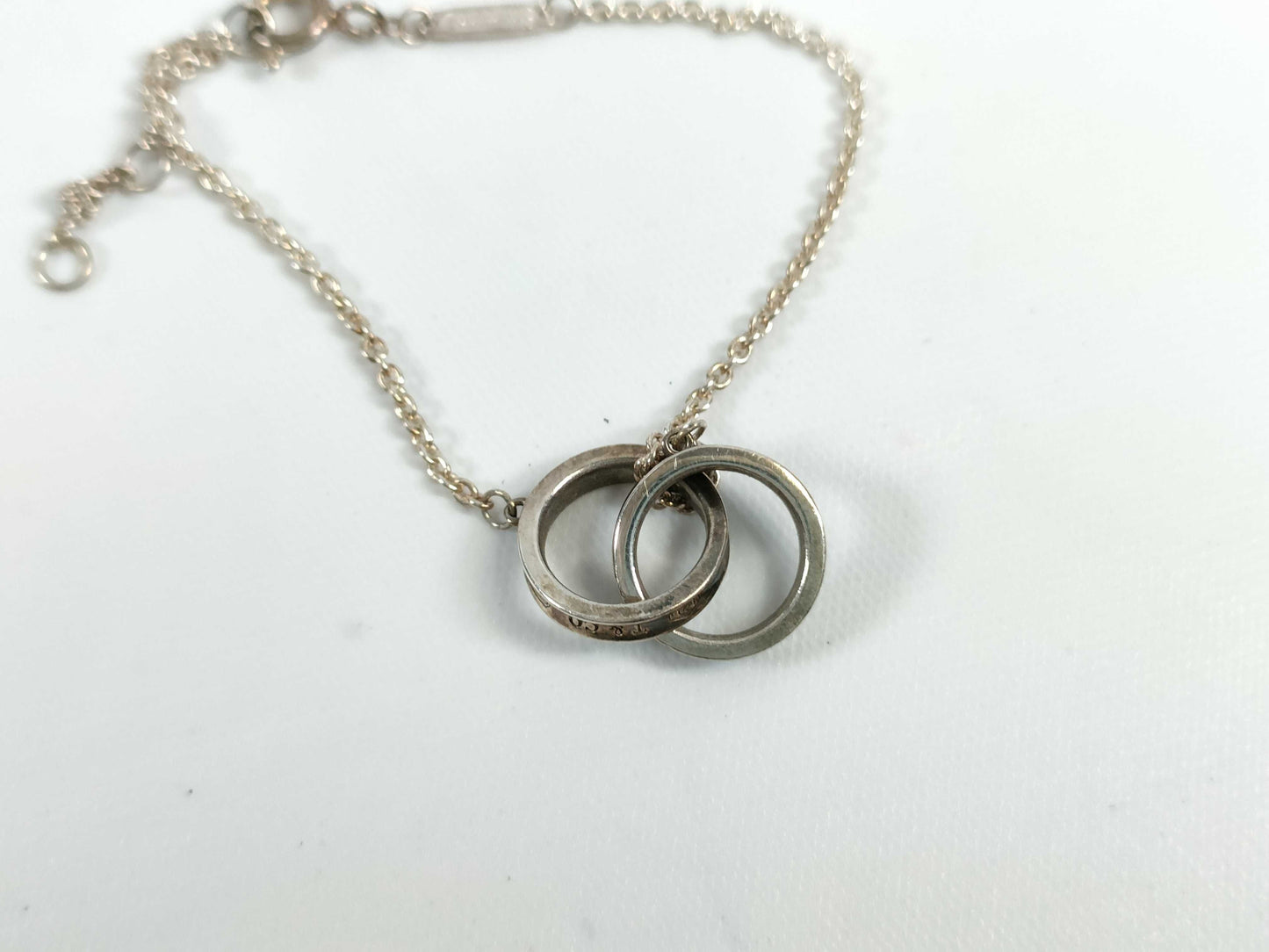 Tiffany & Co. Interlocking Circle Bracelet, SV925, 2.9g